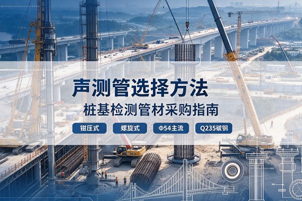 安定声测管选型标准