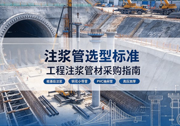 安定注浆管选型标准